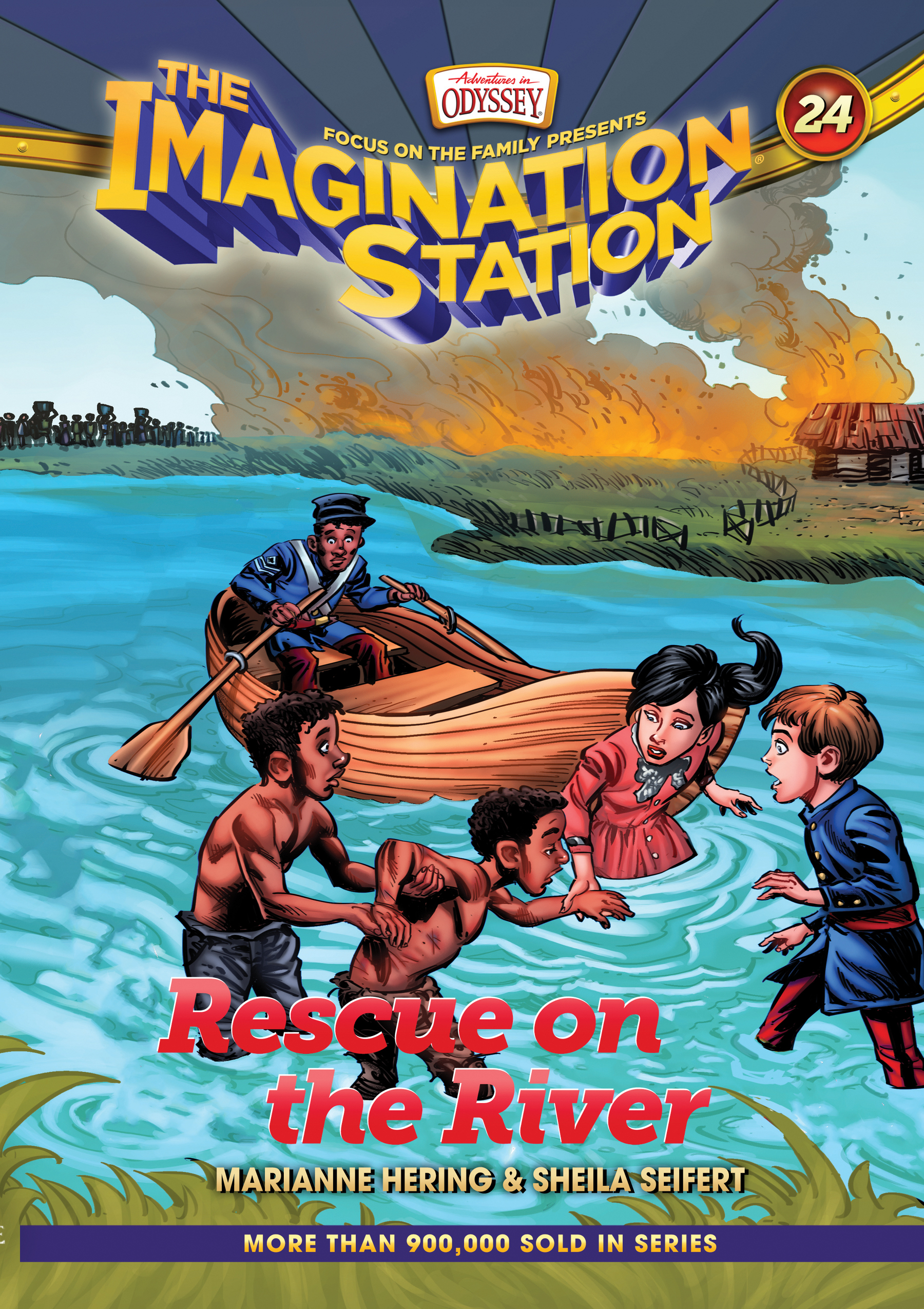 AIO Imagination Station Books Rescue on the River Claramente, tu