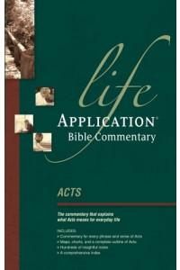 Life Application Bible Commentary:  Acts -  - Osborne, Grant R.