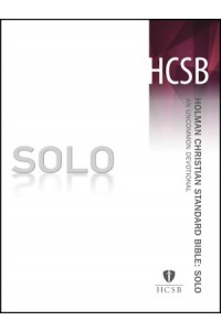 Holman Christian Standard Bible: Solo. An Uncommon Devotional -  - Holman, Broadman