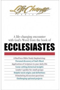 LifeChange:  Ecclesiastes -  - The Navigators