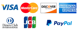 Aceptamos VISA, MasterCard, Discover, American Express y Paypal